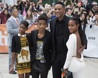 Gia đình Will Smith trong lễ trao giải VMAs gần đây